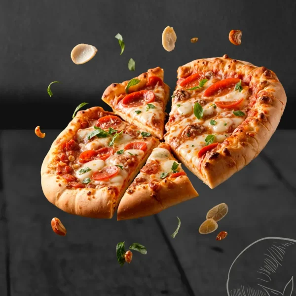 Pizza Vegan Schinken