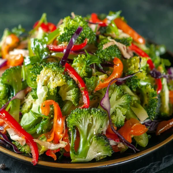 Basilikum Salat